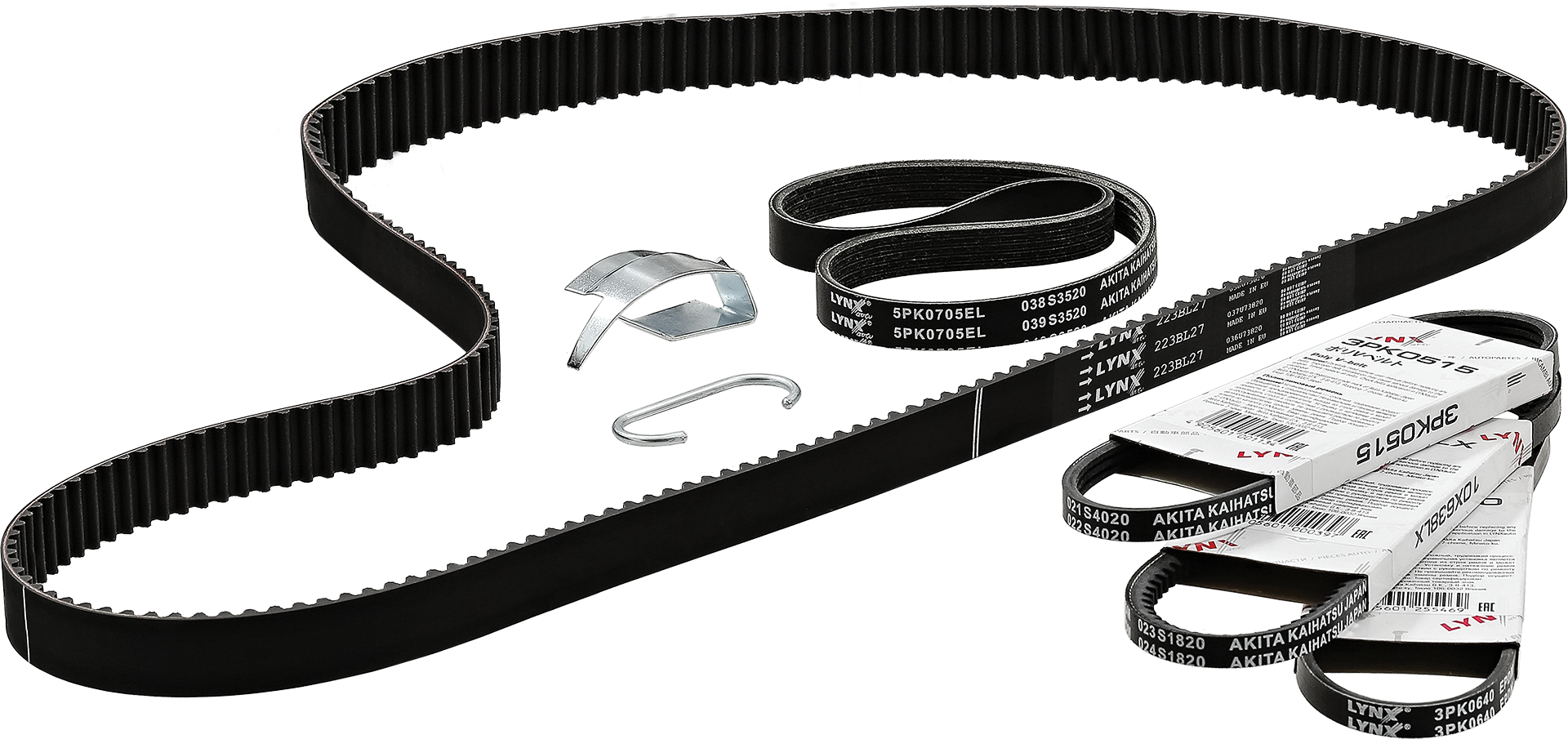 Wholesale automotive drive belts for Japanese cars