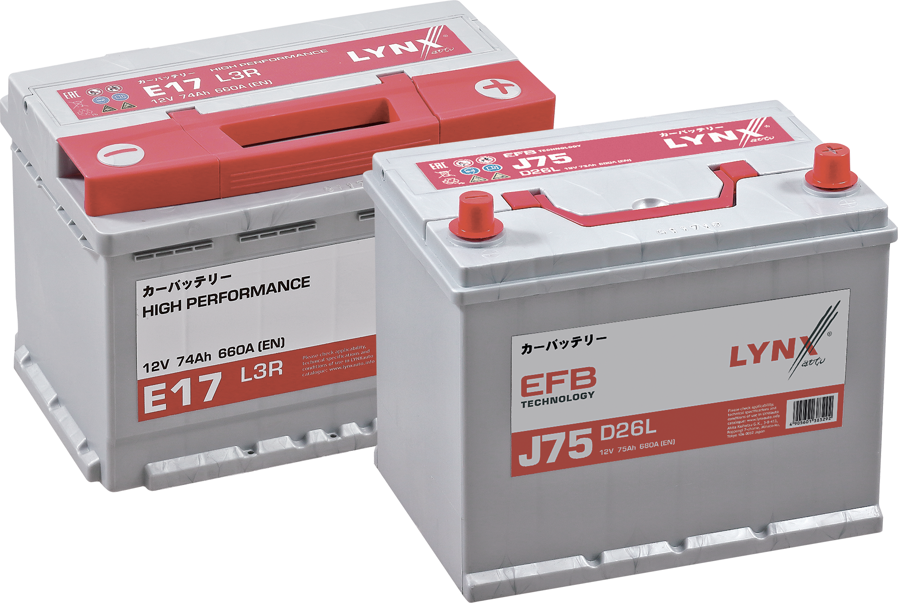 Wholesale automotive batteries from Japanese auto parts supplier LYNXauto